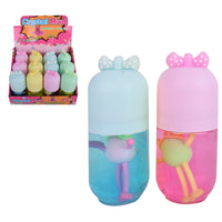 Pack of 2 Glitter Bow Slime Set with Mini Figures