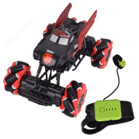 Lateral Induction 2.4G Remote Control Stunt Car with Gesture Control - Batwing Edition
