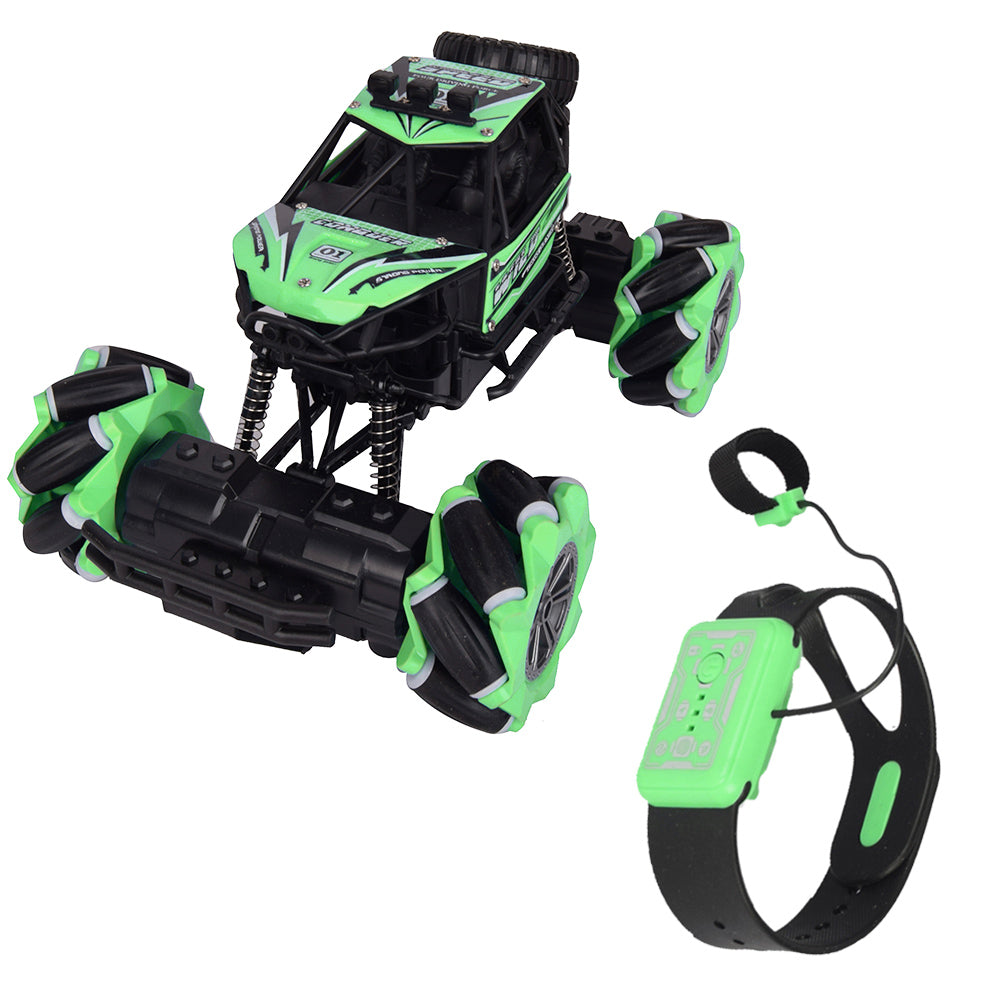 4WD Gesture Control Stunt SUV – Off-Road Rock Crawler with Lateral Induction Technology