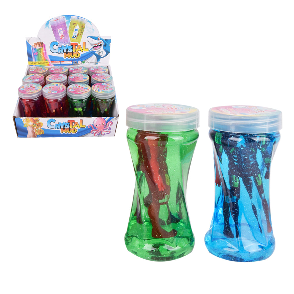 Pack of 2 Crystal Mud Slime Adventure Jars