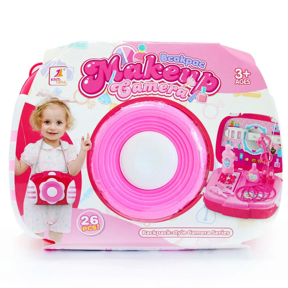 حقيبه ادوات مكياج للاطفال على شكل كامير بناتي