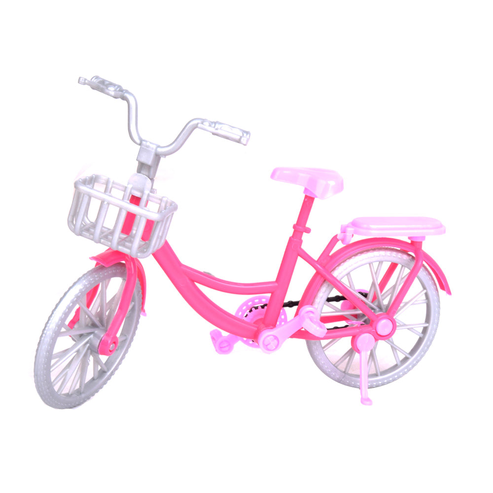 علبه عروسه مع بيت ودراجه