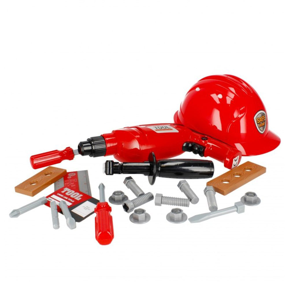 Engineer Tool Play Set with Electric Drill – Hands-On Fun for Young Builders!