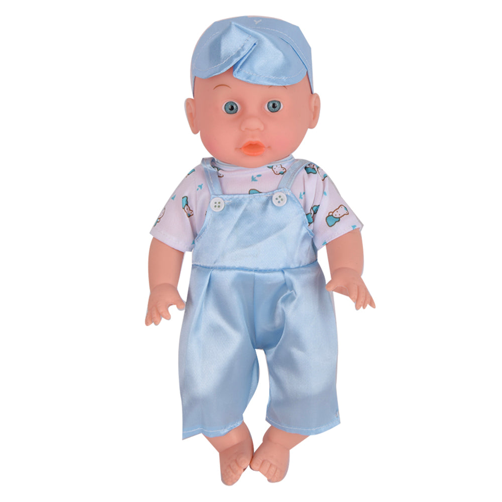 Baby Doll Play Set with Stroller, Rocking Cradle, and High Chair