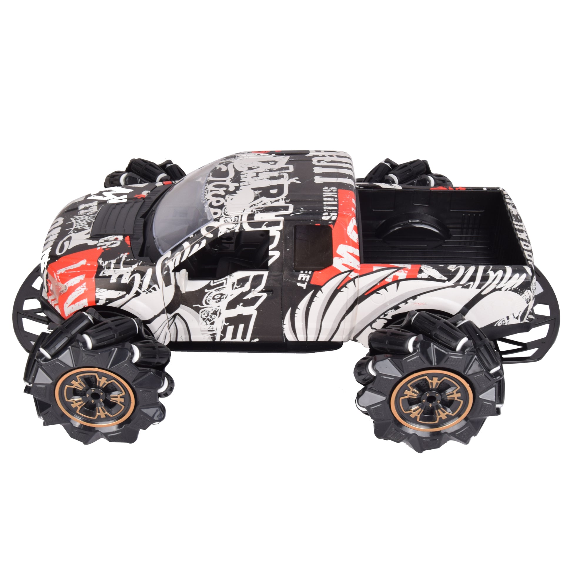 Graffiti Style 4WD Remote Control Stunt Car