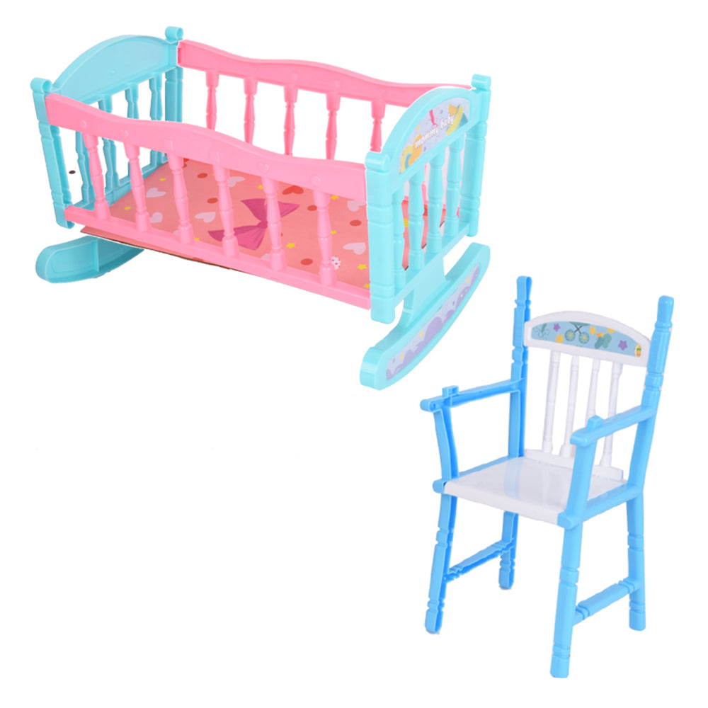 مجموعة دمى أطفال هدايا مضحكة مع إكسسوارات