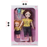 مجموعة دمى محاكاة للأم وابنتها