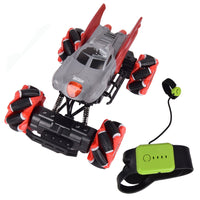 Lateral Induction 2.4G Remote Control Stunt Car with Gesture Control - Batwing Edition