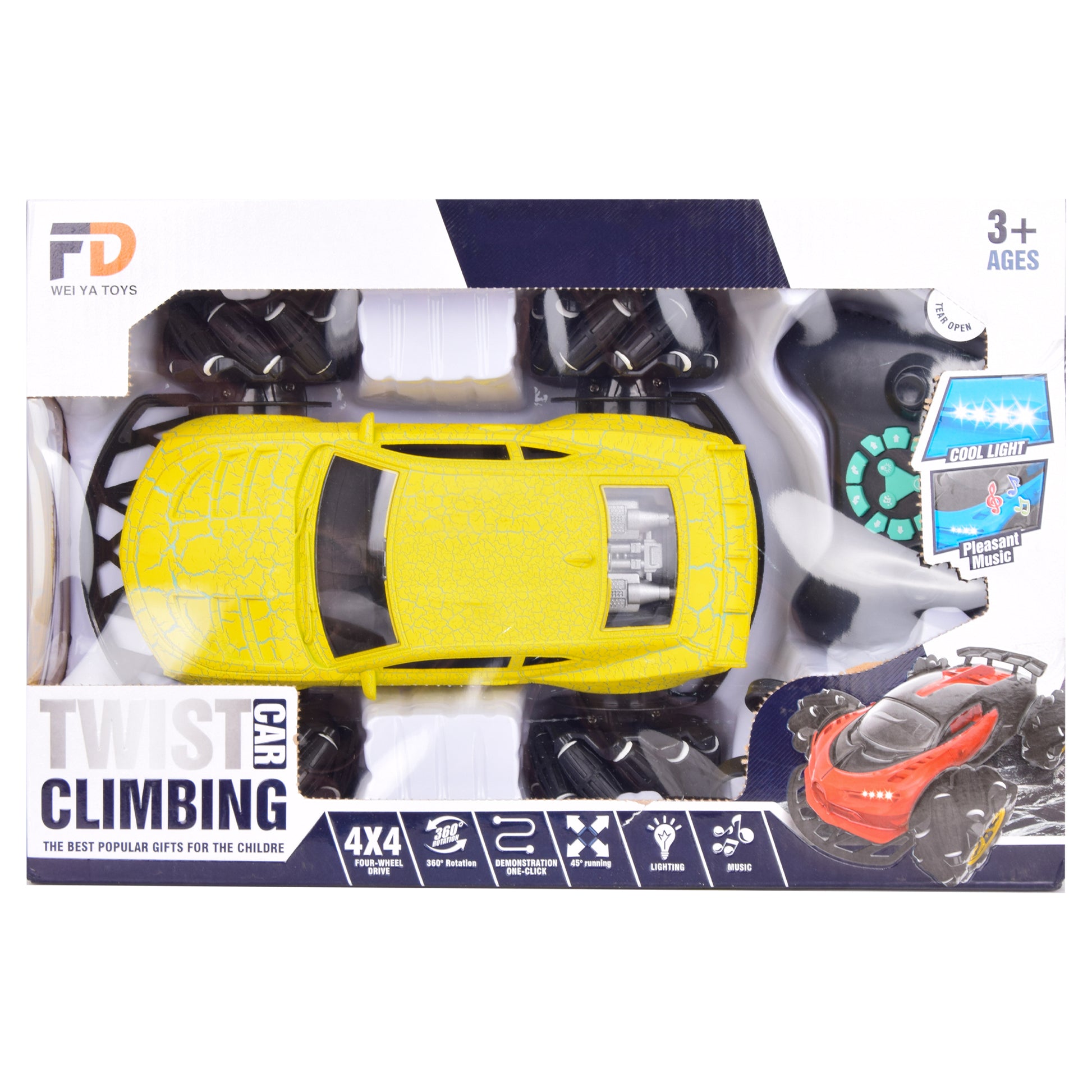 Thunderbolt Gesture Control 4x4 Stunt Car