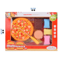 مجموعة ألعاب ميني برجر وشوكولاتة