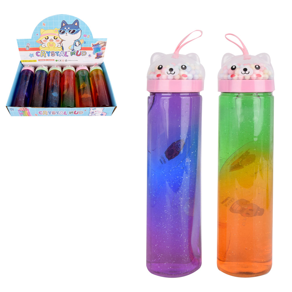 Pack of 2 Crystal Mud Slime Tubes