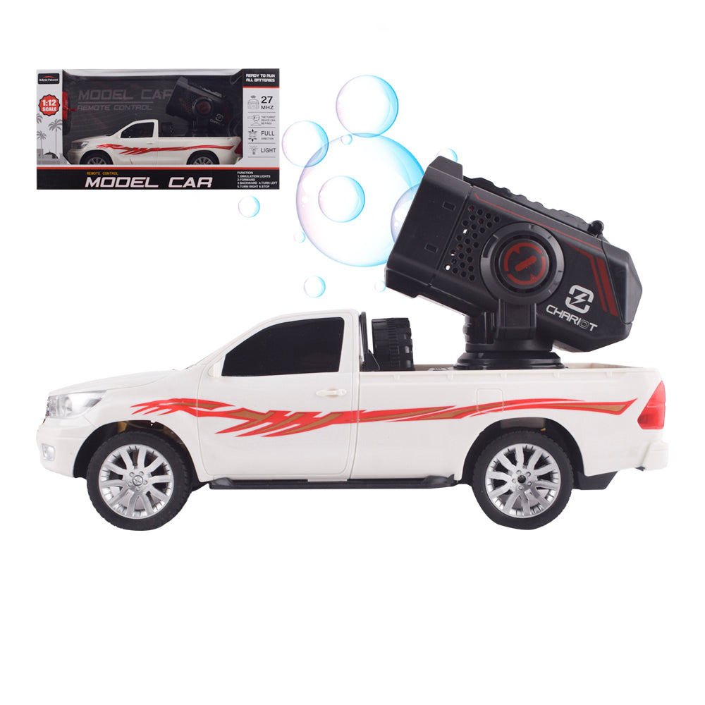Remote Control Off-Road Truck with Rotating Cannon and Remote