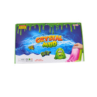 Pack of 4 Crystal Mud Monster Slime Set