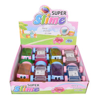 Pack of 2 Super Slime Police Car Jars