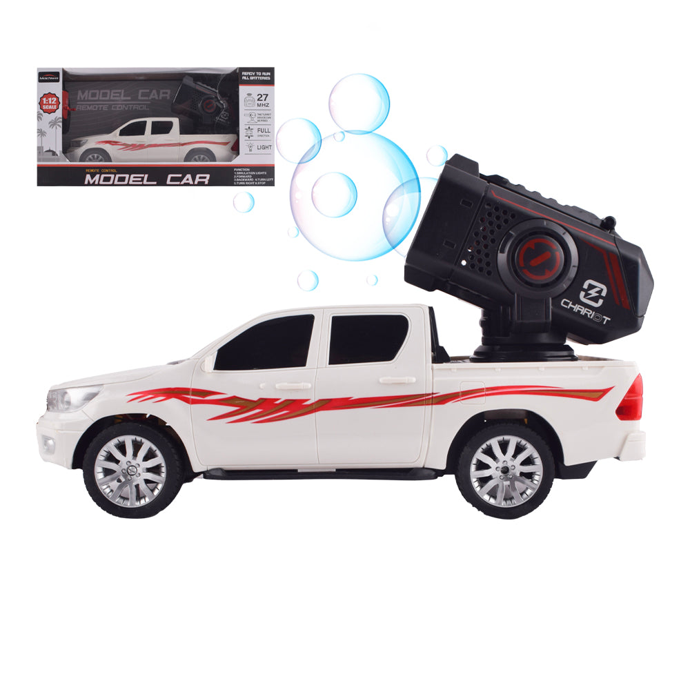 Remote Control Off-Road Truck with Rotating Cannon and Remote