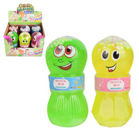 Pack of 3 Smiley Glitter Slime Bottles