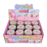 Pack of 3 Bubble Jar Crystal Slime