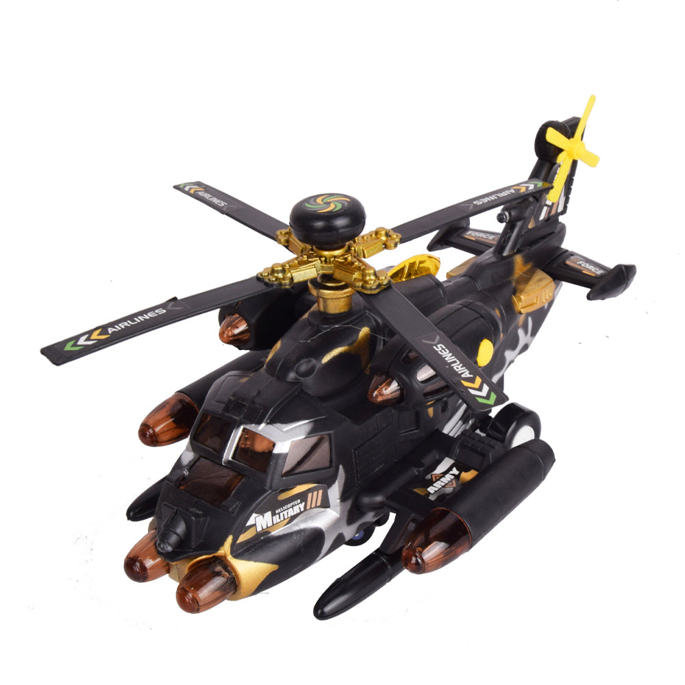 طياره هيلكوبتر لعبه للاطفال الون الاسود