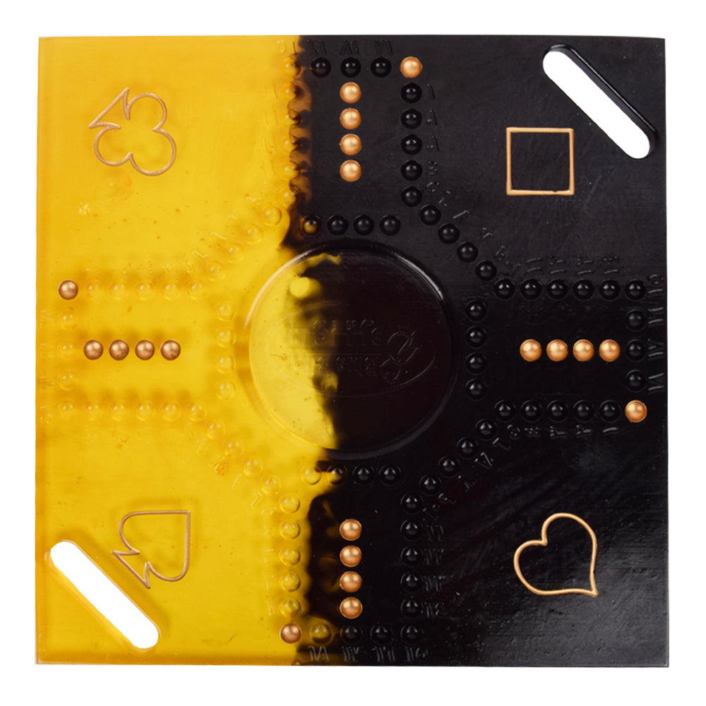 Jackaroo Board - Dual-Tone Black & Yellow (Square)