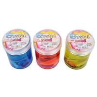 Pack of 3 Bubble Jar Crystal Slime