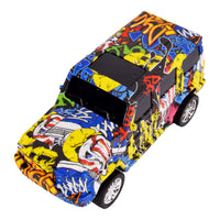 Remote Control Graffiti SUV Model Car - 3D Light Edition