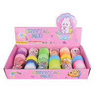 Pack of 2 Crystal Slime with Doll Keychain