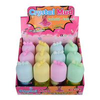 Pack of 2 Glitter Bow Slime Set with Mini Figures