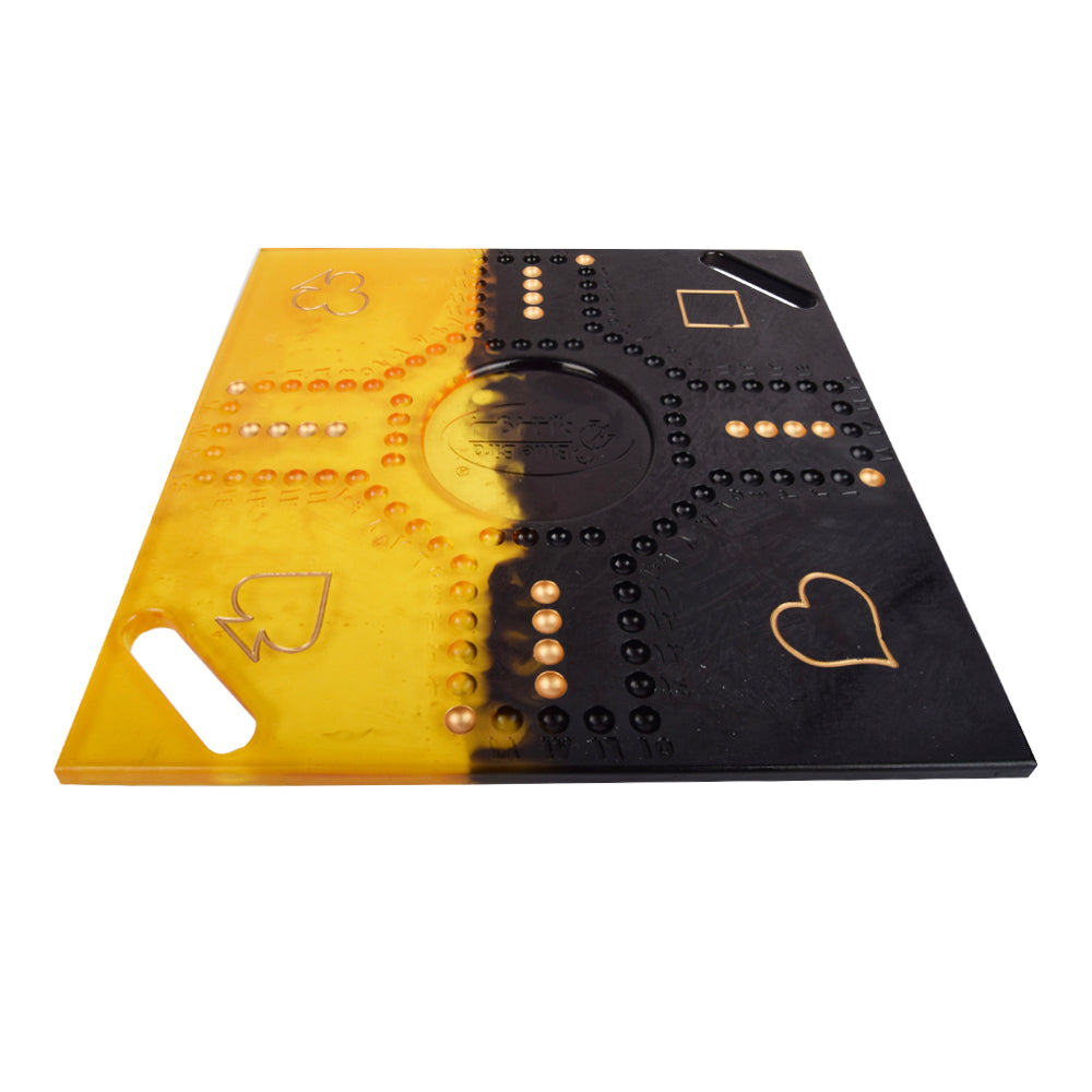 Jackaroo Board - Dual-Tone Black & Yellow (Square)
