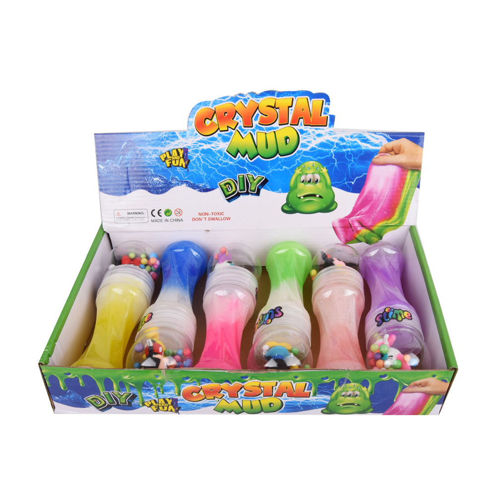 Pack of 2 Cartoon Character Crystal Slime Set