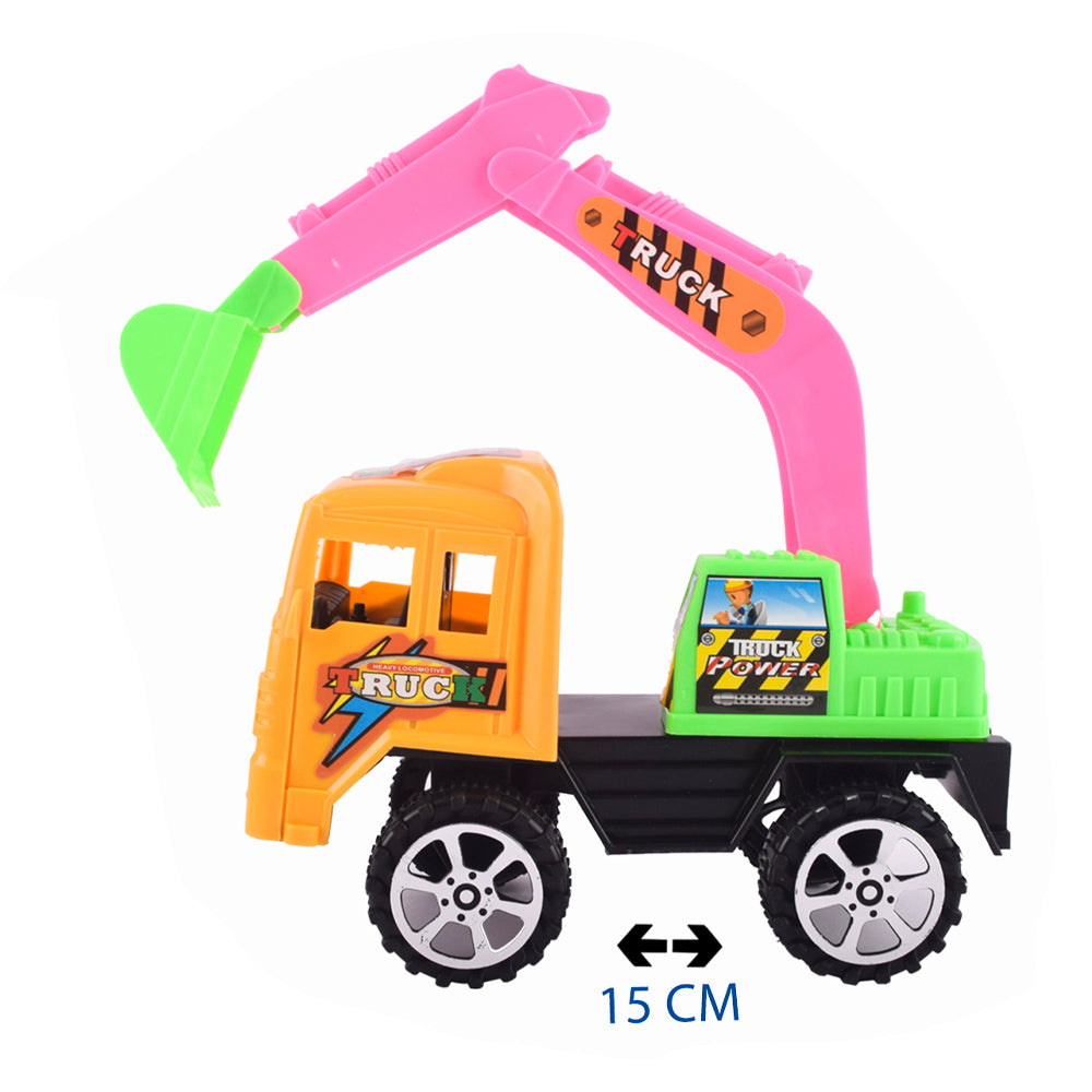 Mighty Builder Excavator Toy Truck
