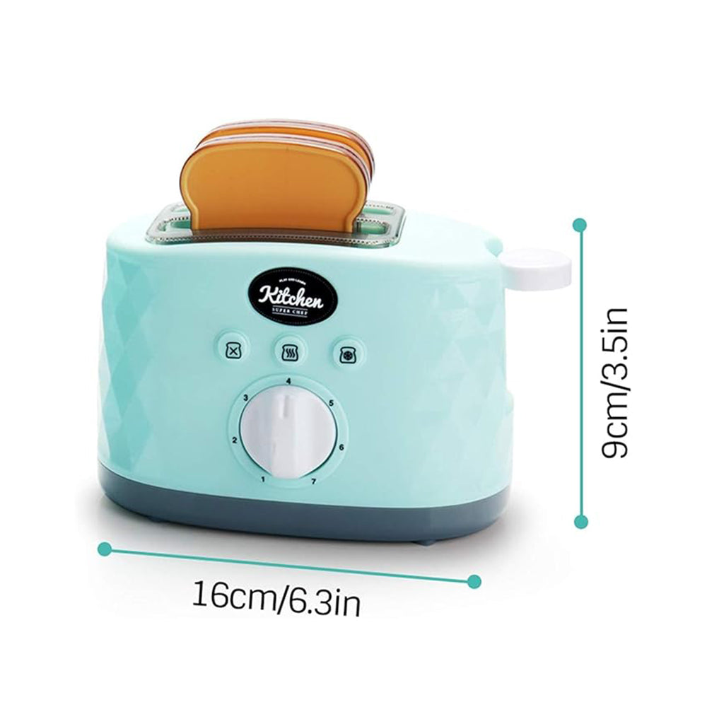 Kids Simulation Bread Machine Toaster Toy Set