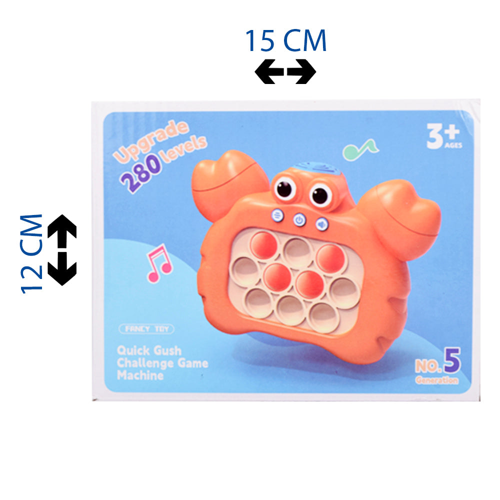 Crab Shape Quick Gush Challenge Game Machine
