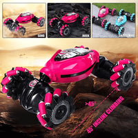 سيارة 2 في 1 مدعمة بالذكاء الاصطناعي مع إيماءة اليد وجهاز التحكم عن بعد