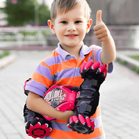 سيارة 2 في 1 مدعمة بالذكاء الاصطناعي مع إيماءة اليد وجهاز التحكم عن بعد