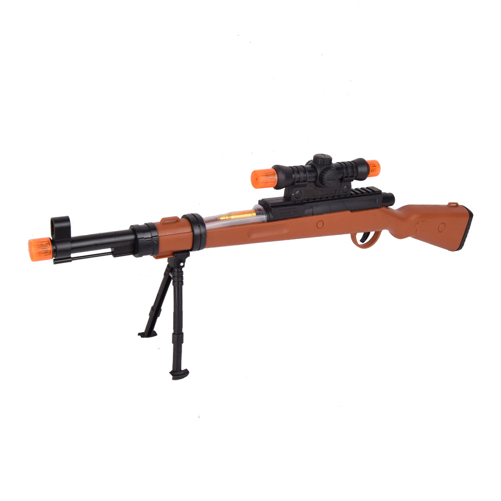 Toy Sniper Rifle with Scope and Tripod