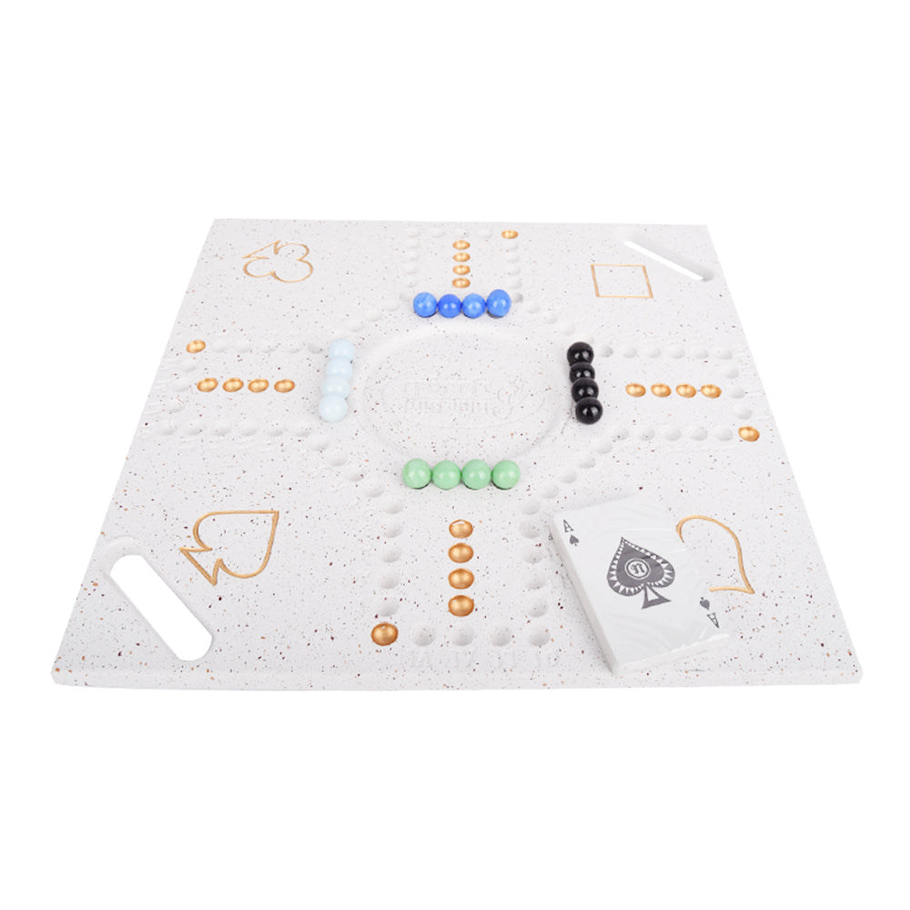 Jackaroo Board - Marble White Edition (Square)