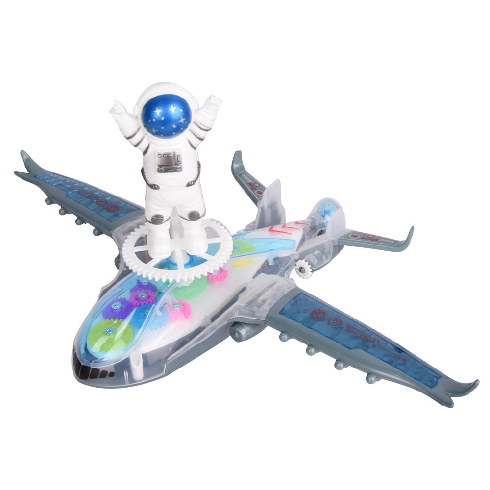 طياره روبوت مع شخصيه رجل الفضاء