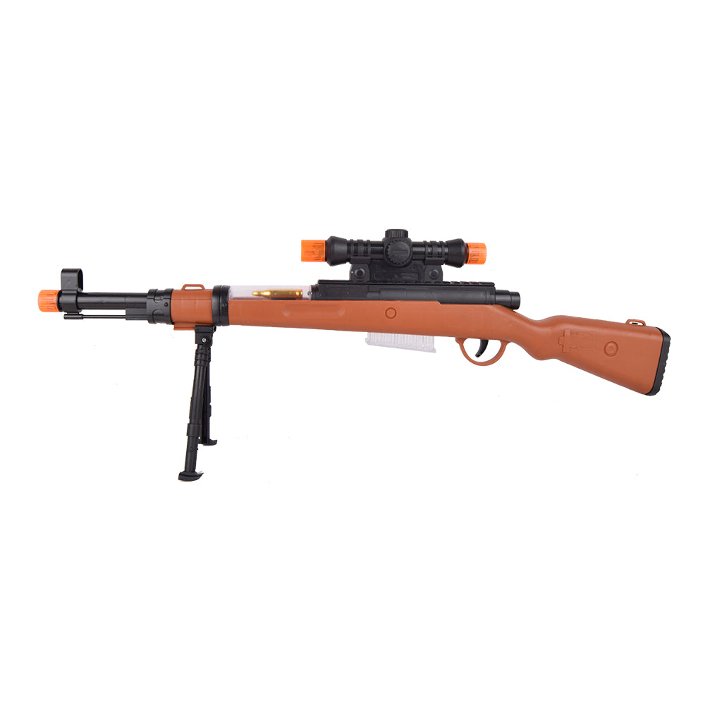 Toy Sniper Rifle with Scope and Tripod