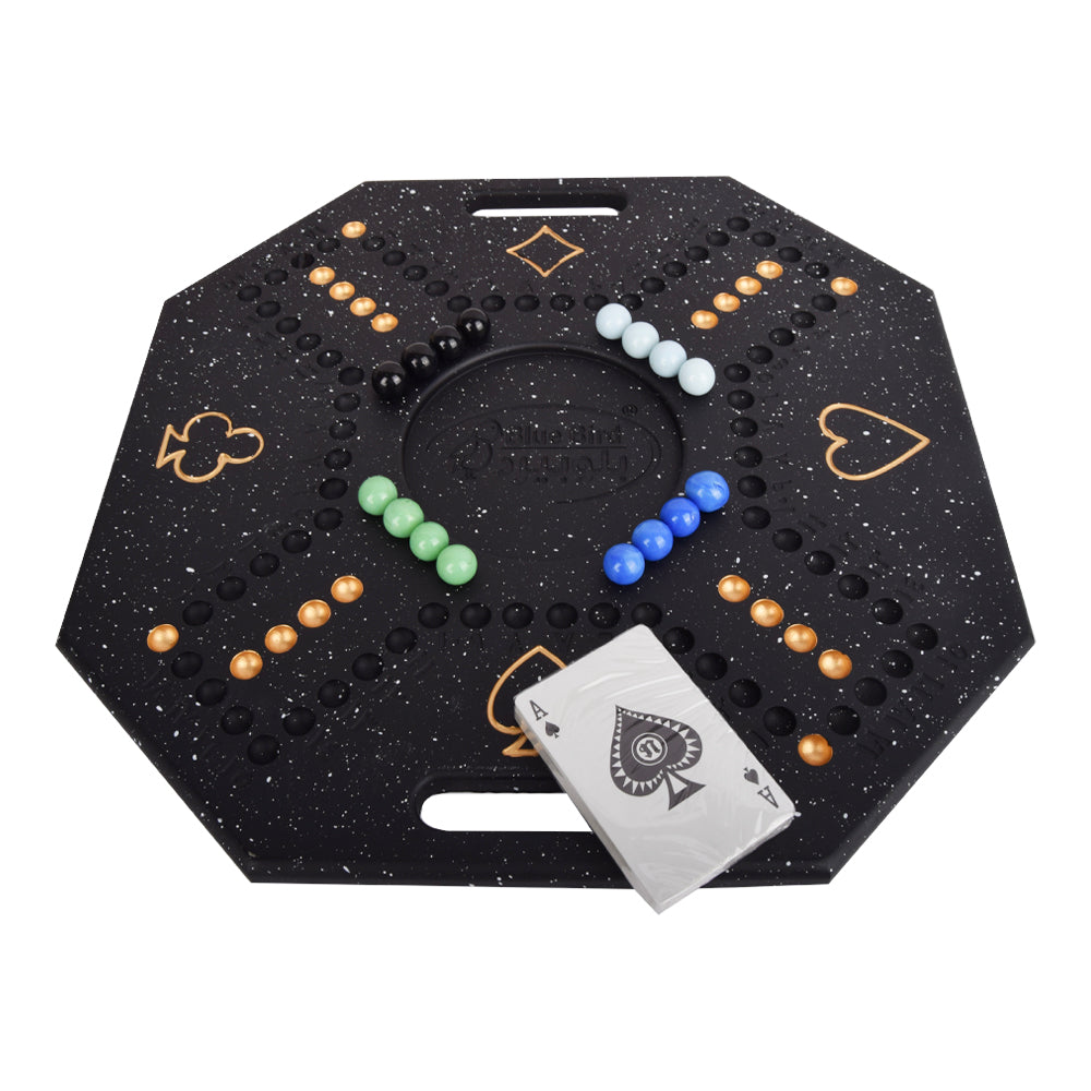 Jackaroo Game Board - Midnight Black Edition (Octagon)