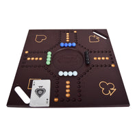 Jackaroo Game Board - Midnight Brown Edition (Square)