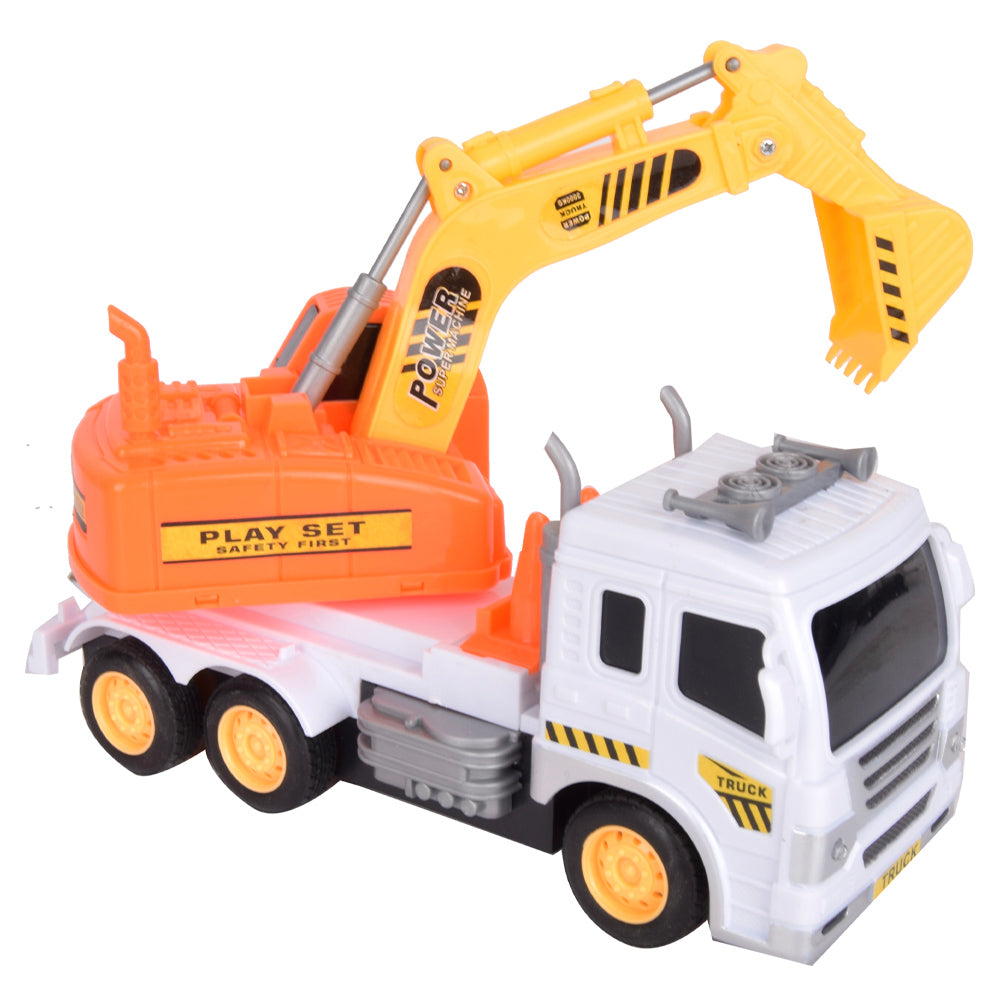 Remote-Controlled Construction Excavator Truck Toy