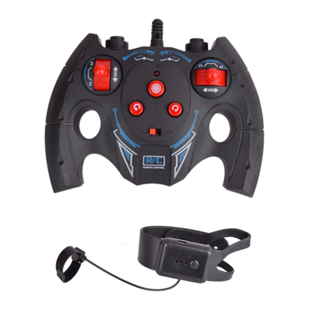 سياره على شكل دباب مع ريموت وساعه يد الون الصفر