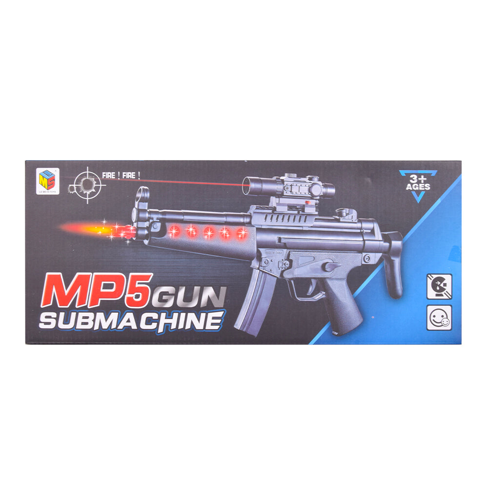 MP5 Toy Submachine Gun with Lights and Sound