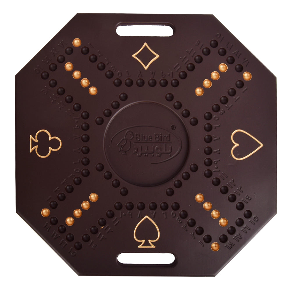 Jackaroo Game Board - Midnight Brown Edition (Octagon)