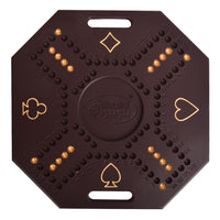 Jackaroo Game Board - Midnight Brown Edition (Octagon)
