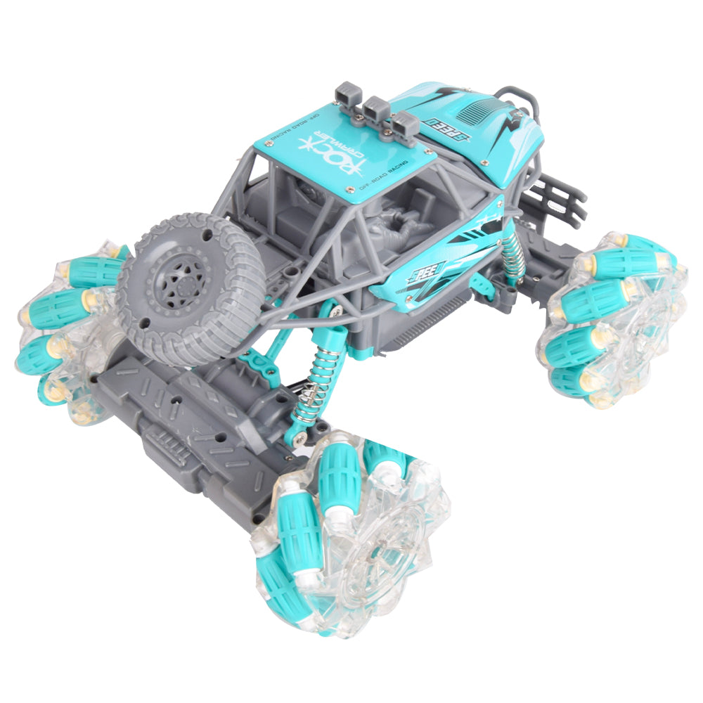 Turbo Off-Road Remote Control Car with LED Wheels