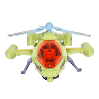 طياره هيلكوبتر لعبه اطفال الون سماوي
