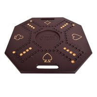 Jackaroo Game Board - Midnight Brown Edition (Octagon)