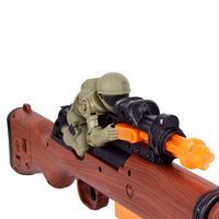 Sniper Commando Light-Up Toy Rifle