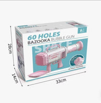 60 Holes Bazooka Bubble Gun